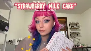 Perfumer&rsquo;s Diary: Strawberry Milk Cake Formula!