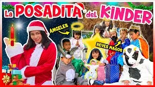 ⭐️ LA POSADITA DEL KÍNDER 🌈 HICIMOS EL NACIMIENTO en UNA CAMIONETA👑| NAVIDAD MERLIN