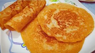 Whole Wheat, Atta Sweet Cheela | Atte Ka Meetha Cheela | गेंहू के आटे से मीठा चीला | Cheela Recipe