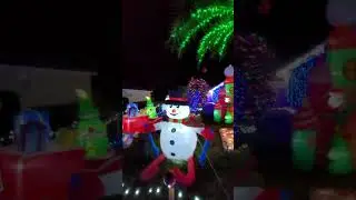 Florida Man Decorates for Christmas starting in August! Jurassic Christmas! AMAZING!! MUST See!!