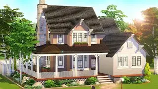 CUTE COUNTRY FAMILY HOME 💕 | The Sims 4 Speed Build
