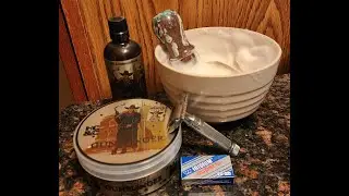 SOTD: Hendrix Gunslinger / Edwin Jagger DE89 Razor / Wizamet Blades / Gunslinger Splash