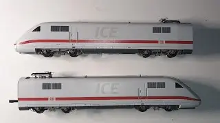 Probă video și audio cu locomotiva electrica ICE 1 DB BR 401, cu decodor digital cu sunet Zimo