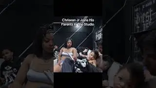 Chrisean Jr Joins His Parents In The Studio&nbsp;#bluefacebaby #fyp #chriseanrockbabyy #chriseanjr