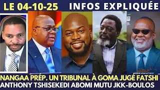 FATSHI BIENTOT JUG&Eacute; &Agrave; GOMA ANTHONY TSHISEKEDI ABOMI MUTU C.NANGAA R&Eacute;CUP&Egrave;RE 8 VILLAGES JKK REN.BOULOS