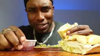 Trying Arbys Deep Dried Turkey Gobbler