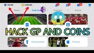 HOW TO HACK GP AND COINS USING GAME GARDIAN - PES 2019 MOBILE