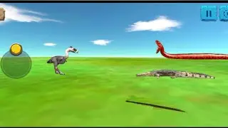 Terror Bird Attack kiye Crocodile Team | Animal Revolt Bettle Simulator
