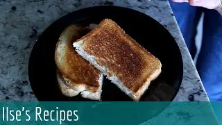 ASMR Cooking — Салат с тунцом и сэндвич с жареным сыром