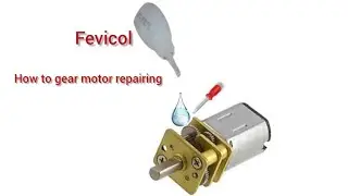 how to repair gear motor