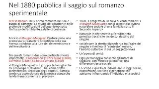 Zola e il Naturalismo in 10 minuti