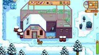 Very sad Linus cannot stay in tent because it's too cold - Stardew Valley
