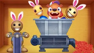 Kick the Buddy vs Kick the Buddy Forever vs Despicable Bear vs Buddyman Kick 2 | Shredding Machines