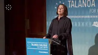 Lucy Siegle at the Talanoa Talks