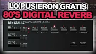 ✅WHAAAT? Lo pusieron GRATIS este PLUGIN de REVERB PROFESIONAL. Está INCREÍBLE 🤯 AAX/VST/AU ✅MAC Y PC