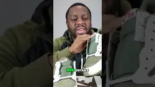 Why didn't they give us Red Laces on the Travis Scott Jordan 1 Medium Olive