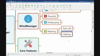 Создание интеллект-карт с помощью MindManager (октябрь 2022 г.)