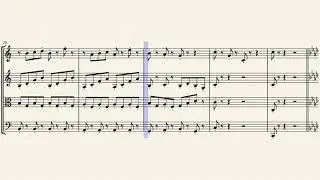Great British Bake Off Medley arranged for string quartet