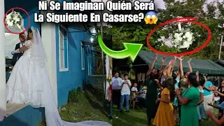 La Novia👰‍♀️Tiro el Ramo de Flores💐de BODA👰‍♀️y Se Llevó esta SORPRESA😡Si No lo grabo no Creerías😱