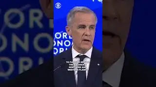Canada's Mark Carney accuses Trump of rupturing world order through economic coercion #shorts