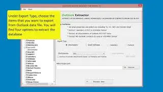 Outlook Extractor Tool &ndash; Extract contacts, email addresses from PST and OST to VCF and MSG