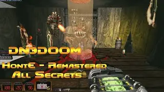 DN3DOOM HontE - Remastered Map10 - Map11. Прохождение со Всеми Секретами.|Duke Nukem 3D in Doom 2|