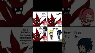🎥 #NarutoShorts #NarutoMeme #AnimeComedy #SnickersMeme #Kurama #Sasuke #FunnyAnime #WeebHumor
