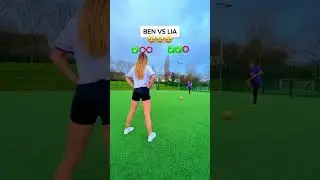 Through the legs challenge 🦵