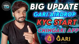 🔥GariAirdrop ! Chingari App Kyc ! Complete KYC Chingari App ! Gari Token Received ! Chingari App Kyc