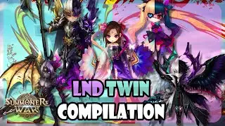 LnD TWINS in ACTION !!| Summoners War Twin Light and Dark RTA Compilation