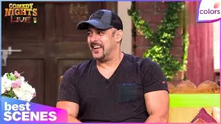 Comedy Nights Live | Salman Khan Can't Stop Laughing At Bharti's Jokes | Colors TV