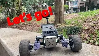 CRAZY Corgi Chases 60MPH RC Car! 💨 Dog vs RC Racing Battle!😱👈#viralvideo #FPVRC #RCCarPOV #FastRC 