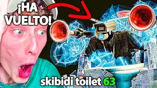 ¡EL CAMERAMAN DESTAPACAÑOS🪠 HA VUELTO MEJORADO!😍😎 - Skibidi Toilet 63❗🚽