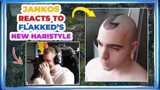 Jankos Reacts to FLAKKED New Hairstyle 👀