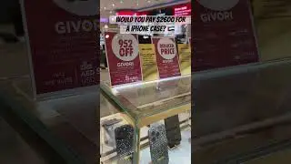 Is this IPhone Case Worth $2600? #dailyvlog #dubai #travel