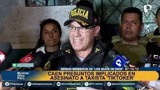 Capturan a presuntos autores del asesinato de taxista tiktoker: ten&iacute;an armas y dinamita
