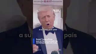 ❌Donald Trump: hemos comenzado las conversaciones con #Cuba