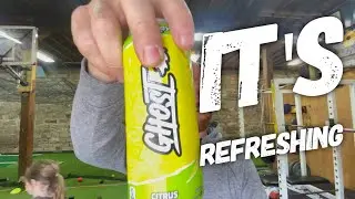 First Taste Enery Dring Review - Ghost Citrus