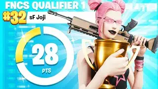 DOUBLE Qualified for FNCS FINAL HEATS | JojiFN