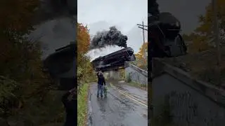 Norfolk & Western 611&rsquo;s Whistle #norfolkandwestern #steamtrain #train #railway #locomotive