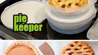Review Evelots Set of 2 Pie Keepers Clear Plastic Storage Containers for 10 Inch Cakes, Pies, and Pa