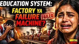 Education System: Factory Hai Ya Failure Machine? | Brutal Reality of Students #brutalbytes