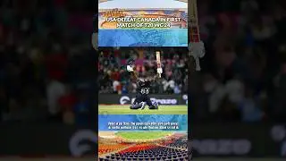 USA Beats Canada By 7 Wickets In First T20 World Cup 2024 Match - Stumps Symphony