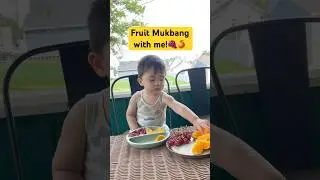 Toddler Eating Fruits!🍇 #shortsfeed  #shortvideo #shorts #trendingshorts #toddler #fyp #foryou