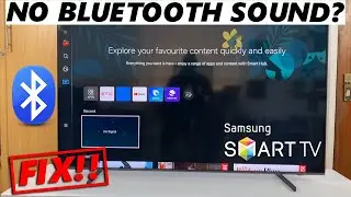 Как исправить отсутствие звука на Bluetooth-устройстве, подключенном к Samsung Smart TV