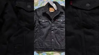 Levi's Type 3 Trucker Jacket: Premium Sherpa Black Edition #jacket #denim #levis #denimjacket #lvc