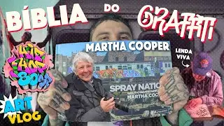 Fotógrafa LENDÁRIA Martha Cooper, consegui o Autógrafo no livro SPRAY NATION ?