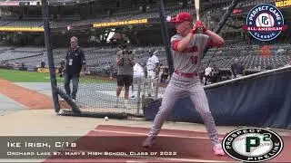 Ike Irish Prospect Video, C 1b, Orchard Lake St  Mary's High School Class of 2022