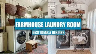 Farmhouse Laundry Room Ideas to REFRESH Your Home