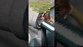 DAMAGED THREADS? 😱 Cable Strand FIX! 😎